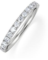 The Diamond Store - 15 Stone Chloe 18K Diamond Eternity Ring 0.50Ct H/Si - Lyst
