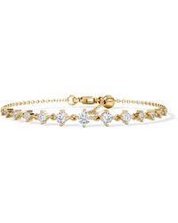 The Diamond Store - Moments 1.00Ct Round Cut Lab Diamond Adjustable Tennis Bracelet - Lyst