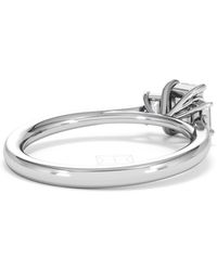 The Diamond Store - Evoke 3 Stone Emerald Cut Lab Diamond Ring 0.50Ct - Lyst