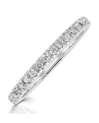 The Diamond Store - Beatrice Matching Wedding Band 0.30Ct G/Si Diamond - Lyst