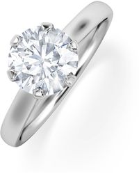 The Diamond Store - 1.50Ct Diamond Engagement Ring High Set Chloe Lab F/Vs1 18K - Lyst