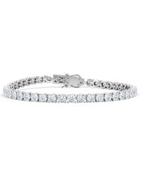 The Diamond Store - Luxe 19.00Ct Lab Diamond Tennis Bracelet With Igi Certified Brilliant-Cut Diamonds - Lyst