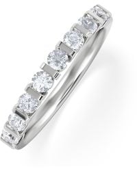 The Diamond Store - Hannah 18K Diamond Eternity Ring 0.50Ct H/Si - Lyst