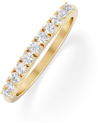 The Diamond Store - Half Eternity Ring 0.30Ct Lab Diamond 9K - Lyst