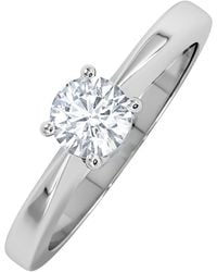 The Diamond Store - Naomi Lab Diamond Engagement Ring 0.50Ct H/Si - Lyst