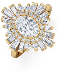 The Diamond Store - The Radiance Lab Diamond Ring 2.00Ct H/Si Seti - Lyst