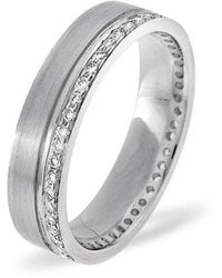 The Diamond Store - 0.27Ct H/Si Diamond 18K Dress Ring - Lyst