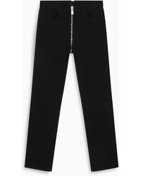 Givenchy Zip-detail Jeans - Black
