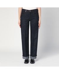 Burberry - Jeans With Turn-Ups - Lyst