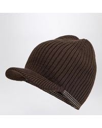 Adidas by Wales Bonner - Coffee-Colored Wool Visor Cap - Lyst