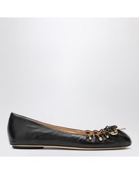 Chloé - Ballerine charms nere - Lyst