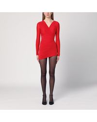 Balenciaga - Abito Drappeggiato - Lyst