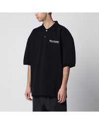 Willy Chavarria - Fashion Service Cotton Piqué Polo Shirt - Lyst