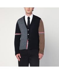 Thom Browne - Cardigan En Laine Vierge - Lyst