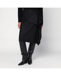 Ferragamo - Asymmetric Skirt With Basque - Lyst