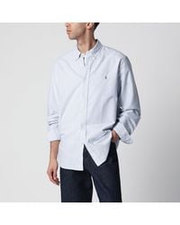 Polo Ralph Lauren - Light/ Striped Oxford Custom-Fit Shirt - Lyst