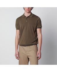 Drumohr - Military Cotton Polo Shirt - Lyst