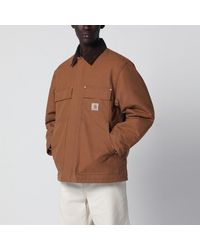 Carhartt - Og Arctic Coat Hamilton/Tobacco - Lyst