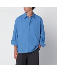 Studio Nicholson - Camicia Hal Blu - Lyst