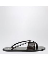 Jude - Leather Flip-Flop Sandals - Lyst