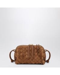 Bottega Veneta - Intrecciato Concert Zip Leather Pouch - Lyst