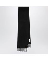 Ami Paris - Ami De Coeur Wool Scarf - Lyst