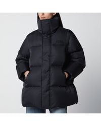 MM6 by Maison Margiela - Nylon Puffer Jacket With Detachable Sleeves - Lyst