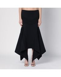The Attico - Asymmetrischer Midirock - Lyst