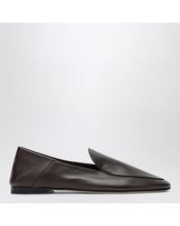 Dear Frances - Espresso Nappa Leather Gio Slip-On Loafers - Lyst
