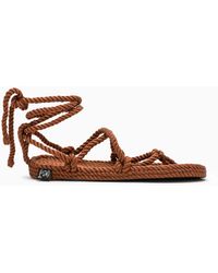 Nomadic State Of Mind - Rope Romano Low Sandals - Lyst