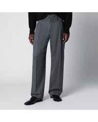 Ami Paris - Tailored Wool Trousers - Lyst