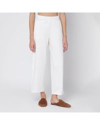 Max Mara - Silk Blend Trousers - Lyst