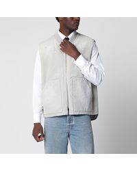 Maison Margiela - Vintage Pearl Vest With Paint-Effect Details - Lyst