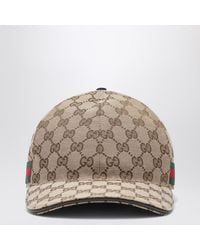 Gucci - Baseball Cap With Gg Pattern - Lyst