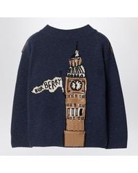 Burberry - Big Ben Sweater In Wool - Lyst