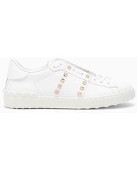 Valentino Continuativa sneakers rockstud untitled bianche - SW2S0A01 LTU A01