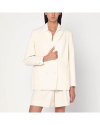 A.P.C. - Double Breasted Jacket - Lyst