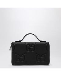 Gucci - Document Holder In Jumbo gg - Lyst