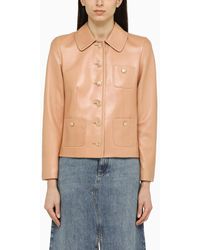 Gucci - Light Leather Jacket - Lyst