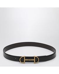 Gucci - Wendegürtel Aus Leder Mit Horsebit - Lyst