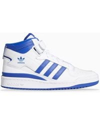 Adidas White Blue for Women - Up to 30% off at Lyst.com