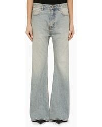 Balenciaga - Denim Flared Jeans - Lyst