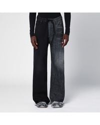 Balenciaga - Jeans fifty-fifty - Lyst