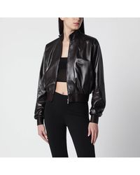 Gucci - Soft Nappa Leather Bomber Jacket - Lyst