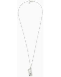 Hatton Labs Collana sottile in argento - Bianco