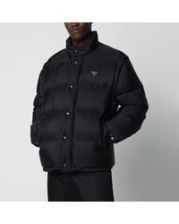 Prada - Convertible Re-Nylon Down Jacket - Lyst
