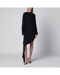 Francesco Murano - Asymmetric Silk-Blend Dress - Lyst