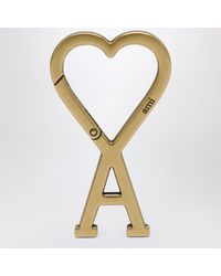 Ami Paris - Ami De Caur Keyring With-Tone Clasp - Lyst