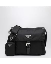 Prada - Schultertasche Aus Re-nylon - Lyst