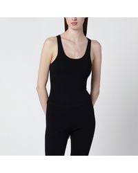 Entire studios - Viscose Jersey Bodysuit - Lyst